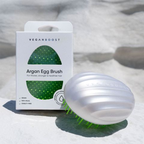 Veganboost - Egg Brush Argan Oil - Groen