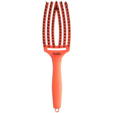 Olivia Garden - Fingerbrush Boar&Nylon - Orange Spritz