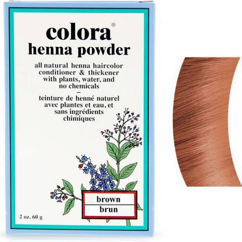 Colora Henna - Farbpulver - Braun - 60 g