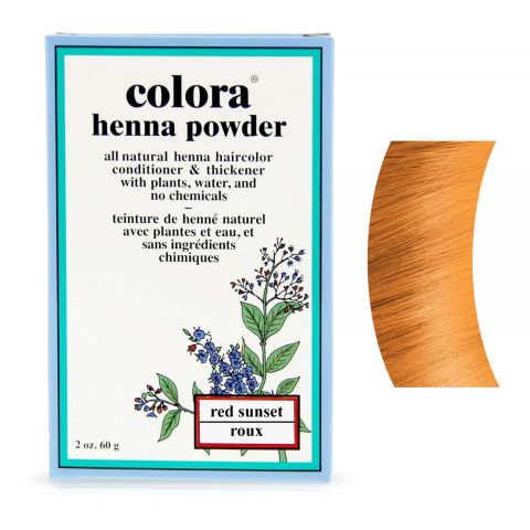 Colora Henna - Farbpulver - Red Sunset - 60 g