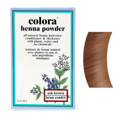 Colora Henna - Farbpulver - Aschbraun - 60 g