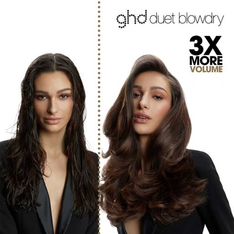 ghd - Duet Blowdry - 2-in-1 Föhnborstel - Black