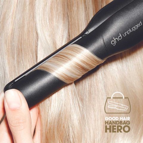 ghd - Unplugged Cordless Styler Stijltang - Black