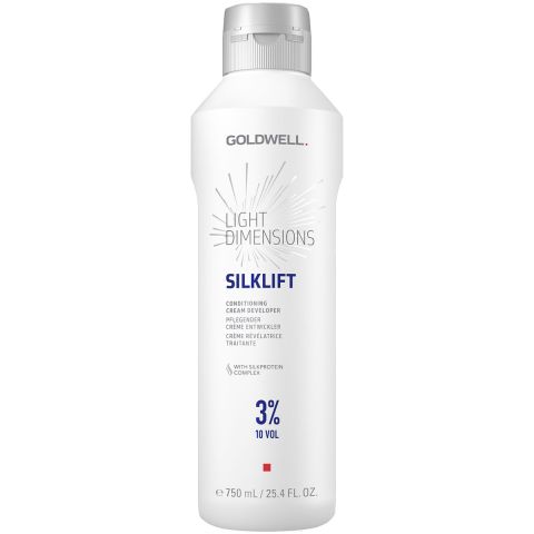 Goldwell - Silk Lift - Conditioning Cream Developer - 3% 10 Vol - 750 ml