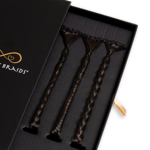 Infinity Braids - Infinity Braidies Mini Espresso Smoke