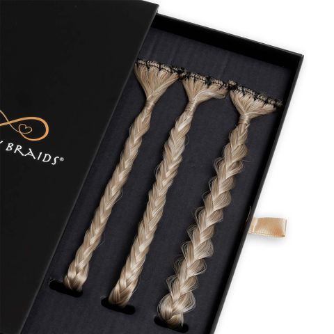 Infinity Braids - Infinity Braidies Mini Satin Caramel