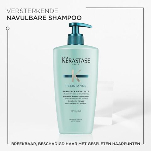 Kérastase - Résistance - Bain Force Architecte - Reparierendes Shampoo für beschädigtes Haar - 500 ml