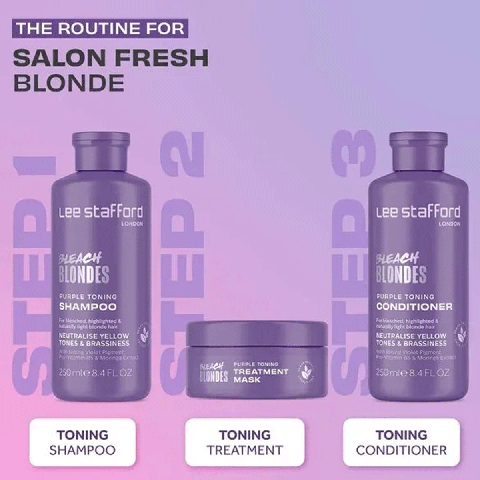 Lee Stafford - Bleach Blondes - Purple Toning Mask - 200 ml