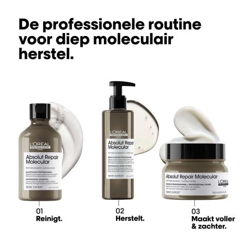 L'Oréal Professionnel - Absolut Repair Molecular Shampoo + Mask - Voordeelset