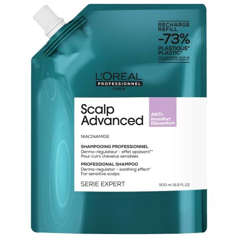 L'Oréal Professionnel - Scalp Advanced Anti-Discomfort Shampoo Refill - 500 ml