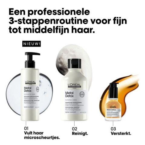 L'Oréal Professionnel - Serie Expert - Metal Detox - Vorteilspaket für geschädigtes Haar