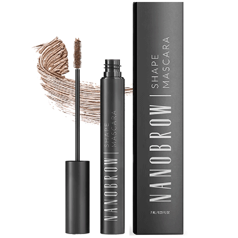 NanoBrow - Shape Mascara - Brown - 7 ml