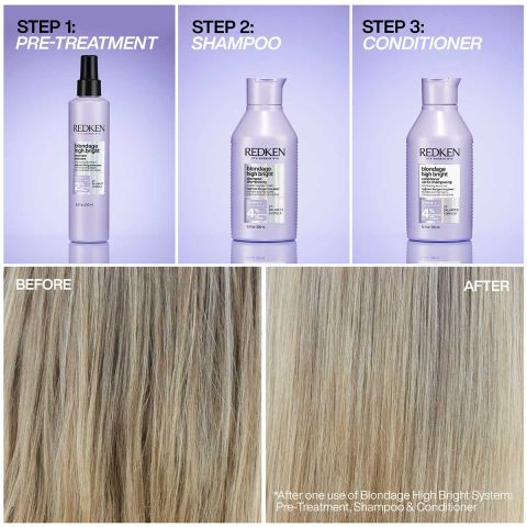 Redken - Blondage High Bright - Shampoo für blondes Haar - 300 ml