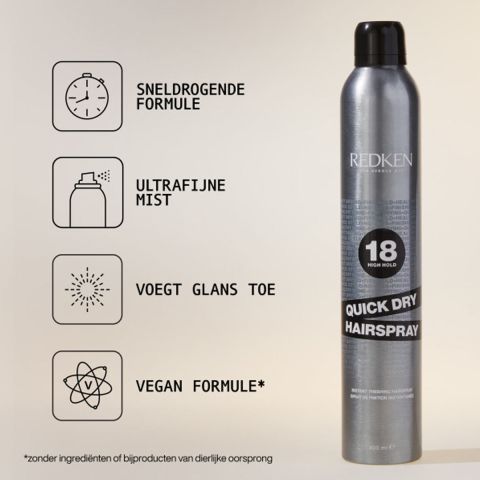 Redken - Hairsprays - Quick Dry 18 - 400 ml