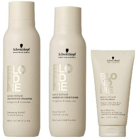 Schwarzkopf - Blond Me - Nourishing Shampoo, Conditioner & Leave-in set