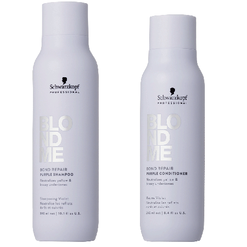 Schwarzkopf - Blond Me - Purple Toning Shampoo & Conditioner set