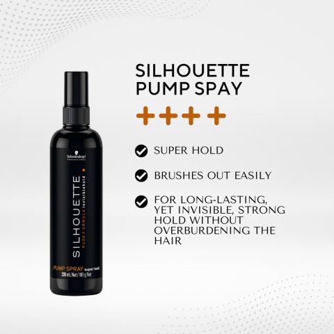 Schwarzkopf - Silhouette - Super Hold Pumpspray - 200 ml