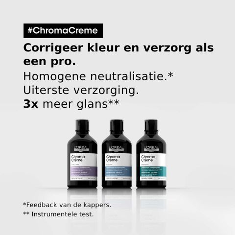 L'Oréal Professionnel - Série Expert - Chroma Crème - Shampoo für dunkelbraunes und schwarzes Haar