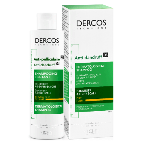 Vichy - Dercos - Anti-Roos Shampoo voor Droog Haar - 200 ml