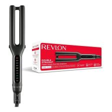 Revlon Double Straight Copper Ceramic Dual Plate Straightener - Black